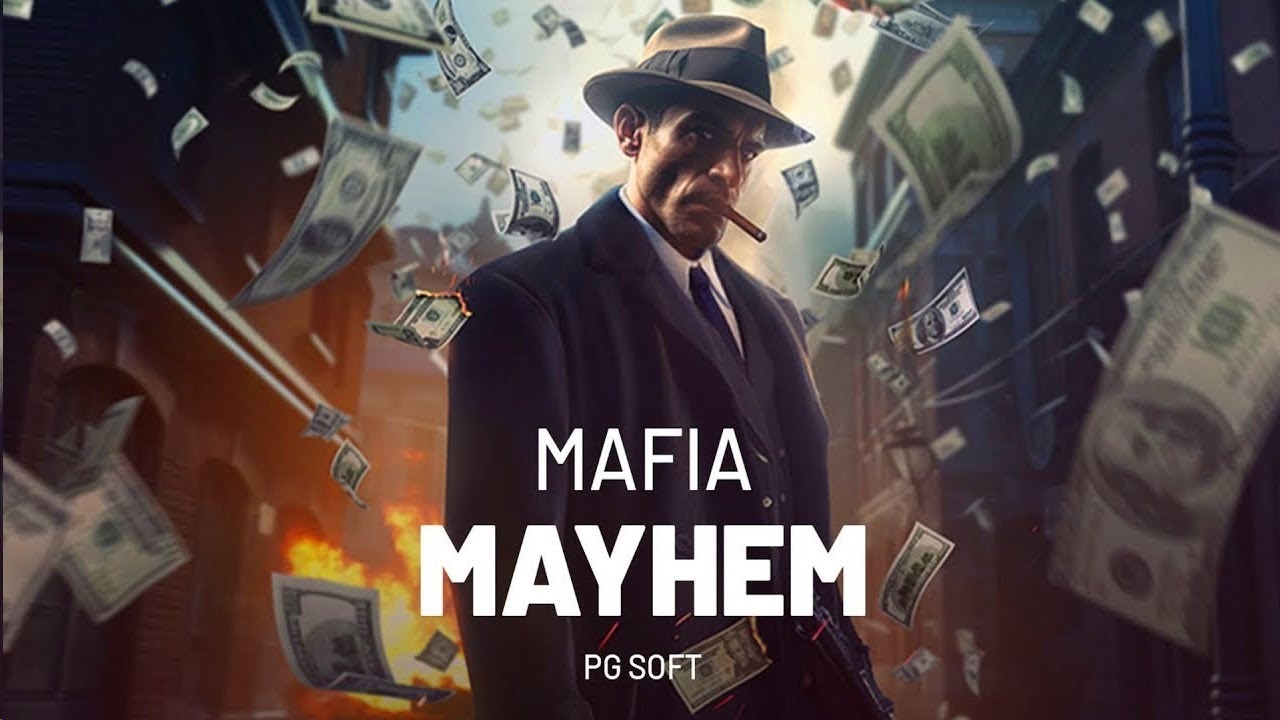 Mafia Mayhem, PG Slots, rodadas grátis, caça-níqueis, prêmios.